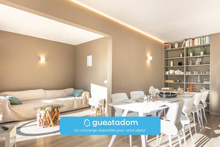 Appartement de vacances pour 8 personnes, avec jardin et balcon, adapté aux familles - 1