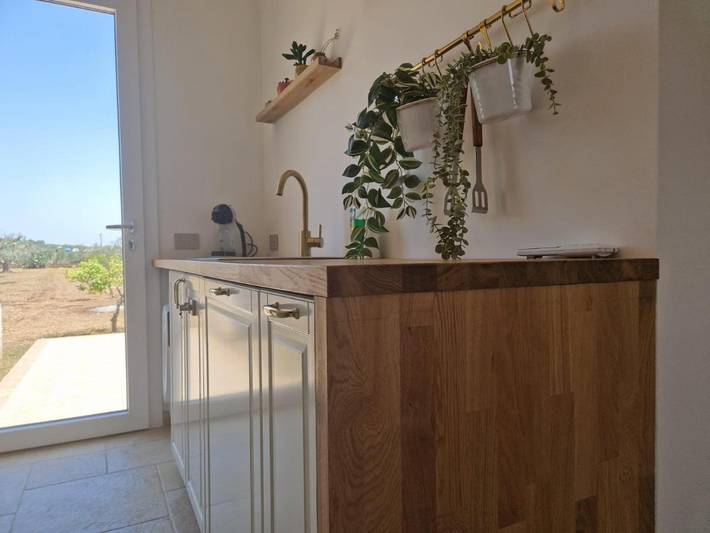 Location de vacances pour 4 personnes, avec jardin ainsi que vue et terrasse, animaux acceptés à Francavilla Fontana - 3