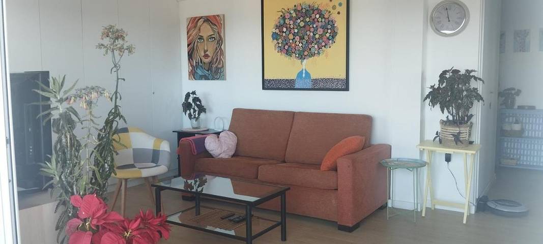 Apartamento para 6 personas, con vistas además de piscina y jardín, Familias con niños en Miramar