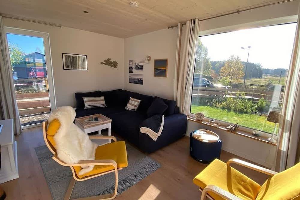 Tiny House mit Sauna am See in Flecken Zechlin, Rheinsberg