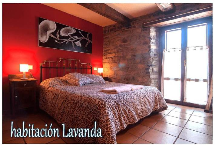 Casa rural para 15 personas, con balcón en Borau