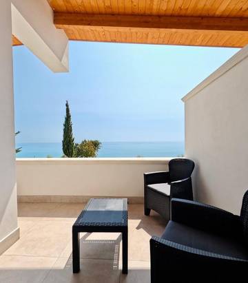 Maison d’hôte pour 4 personnes, avec jardin ainsi que vue et terrasse à Agrigente