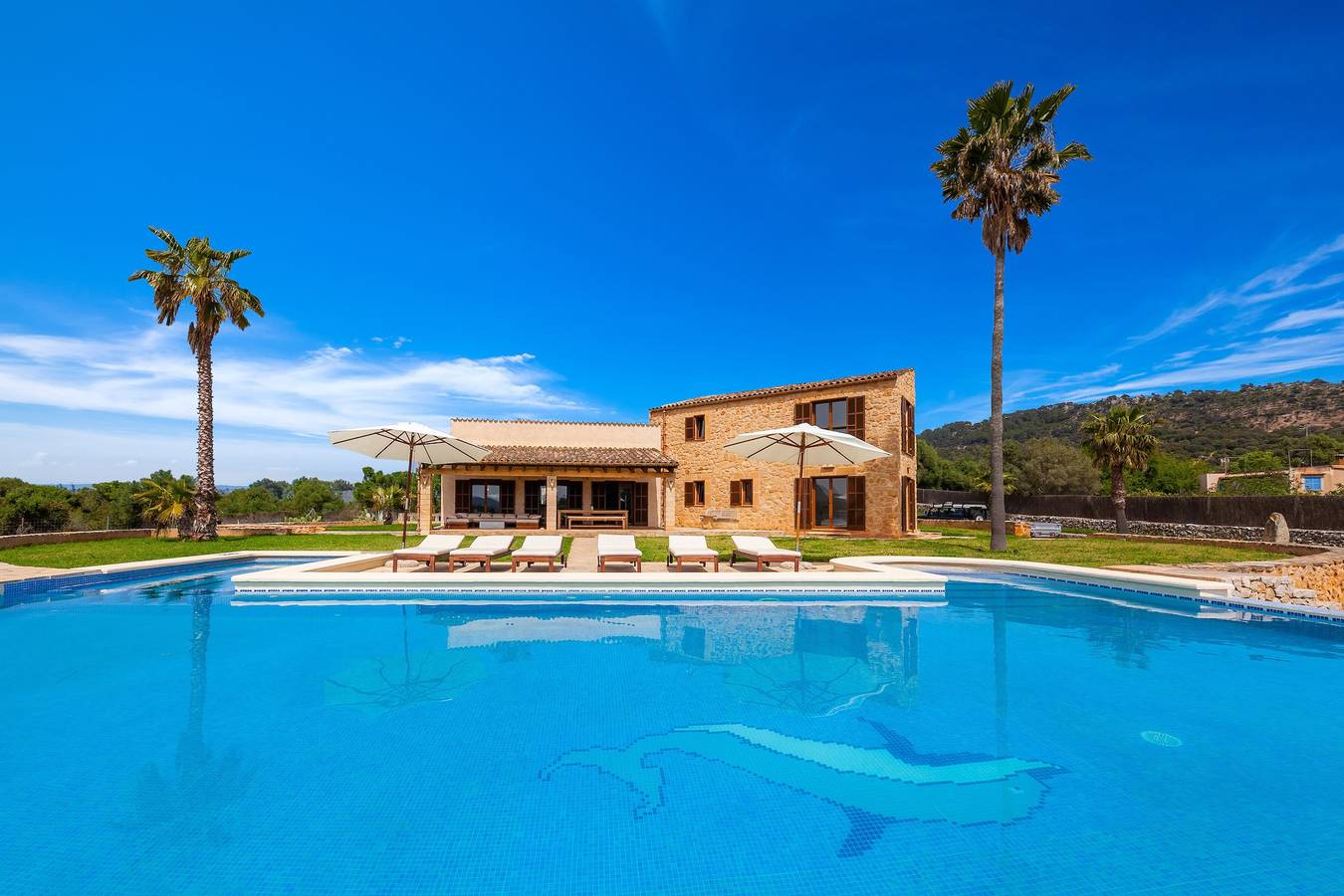 Finca Mirador Capdepera mit Überlaufpool in Capdepera, Mallorca Osten