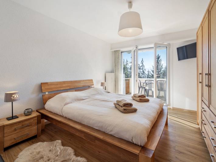 Gîte pour 8 personnes, avec balcon et vue à Crans-Montana - 4