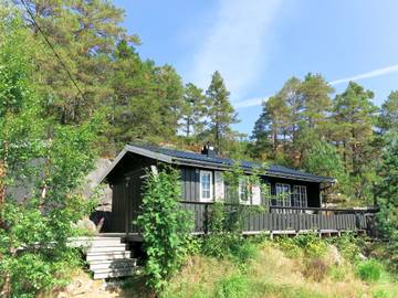 Ferienhaus für 4 Personen, mit Garten und Terrasse in Süd-Norwegen