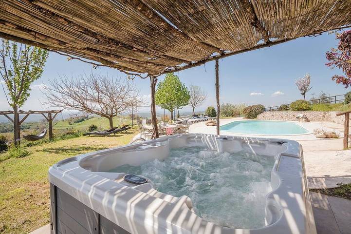 Location de vacances pour 12 personnes, avec jacuzzi et sauna à Collevecchio - 2