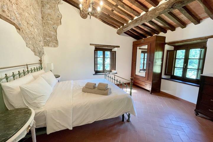 Renovierte Farmhaus, privater Pool,Tauchbecken,Bad im Fluss!Zu Fuß zur Pizzeria. in Fosciandora, Garfagnana