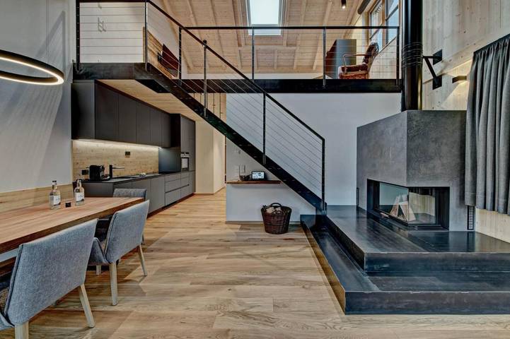 Hütte für 4 Personen, mit Seeblick und Garten sowie Ausblick und Sauna in Oberstaufen - 3