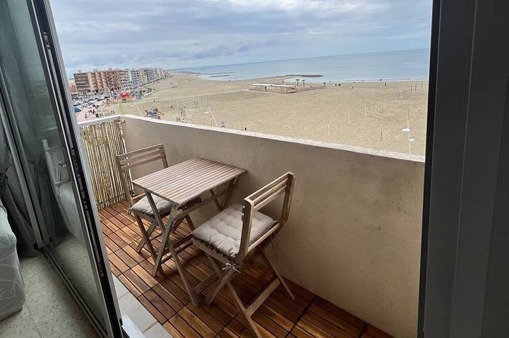Location de vacances pour 2 personnes, avec balcon à Palavas-les-Flots