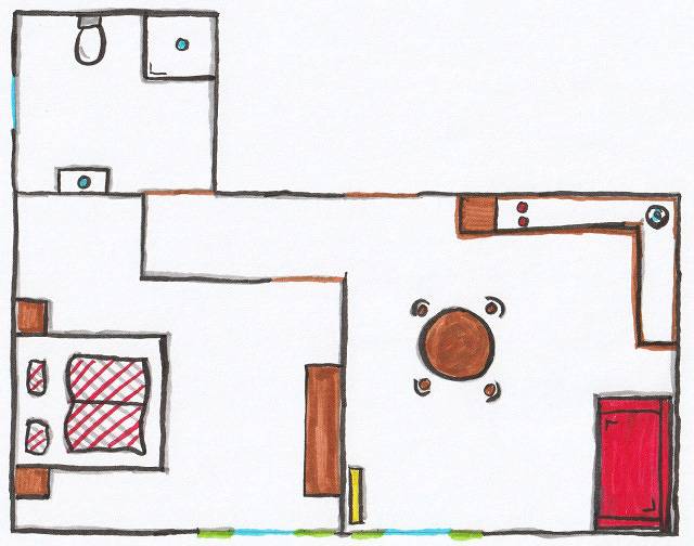 Ferienwohnung für 4 Personen, mit Garten - 1