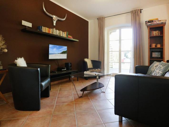 Ferienwohnung für 4 Personen, mit Terrasse und Garten, mit Haustier in Groß Schwansee