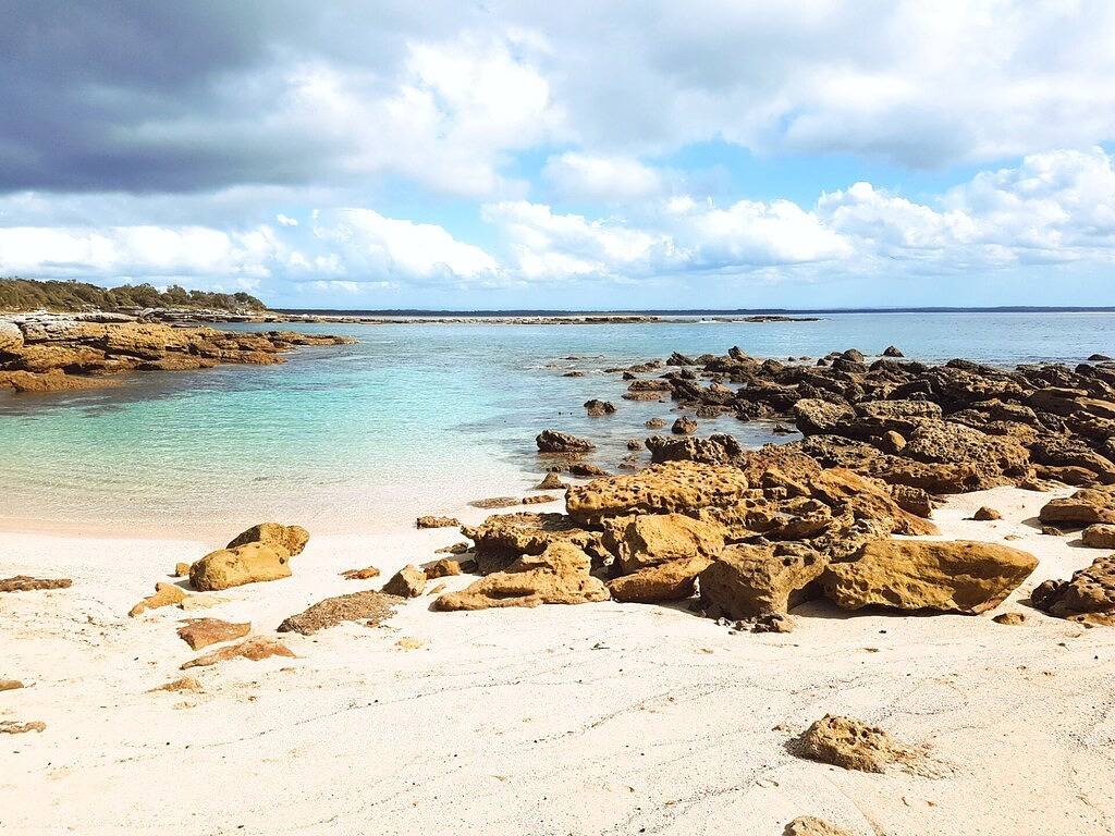 Meer und Sand Hütten -das Sea Hütte Currarong in Currarong, Jervis Bay