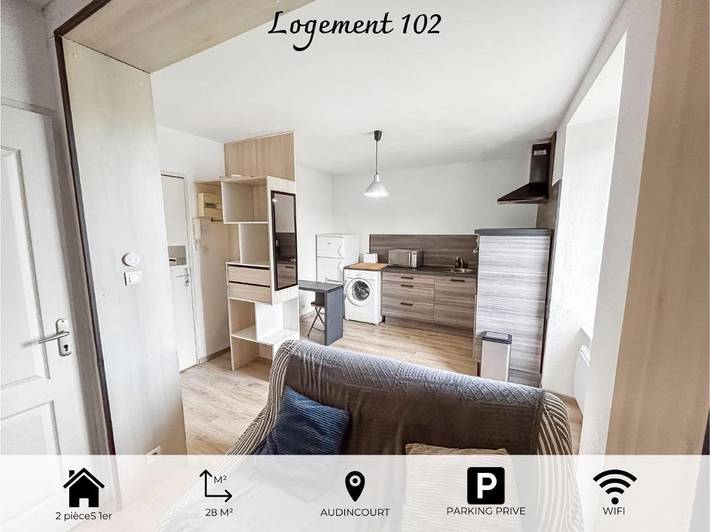 Appartement de vacances pour 2 personnes, avec jardin, animaux acceptés
