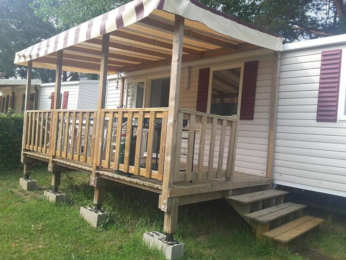 Camping pour 6 personnes, avec jardin