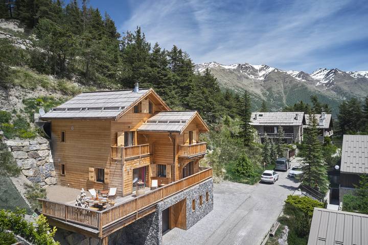 Chalet für 10 Personen, mit Balkon - 1