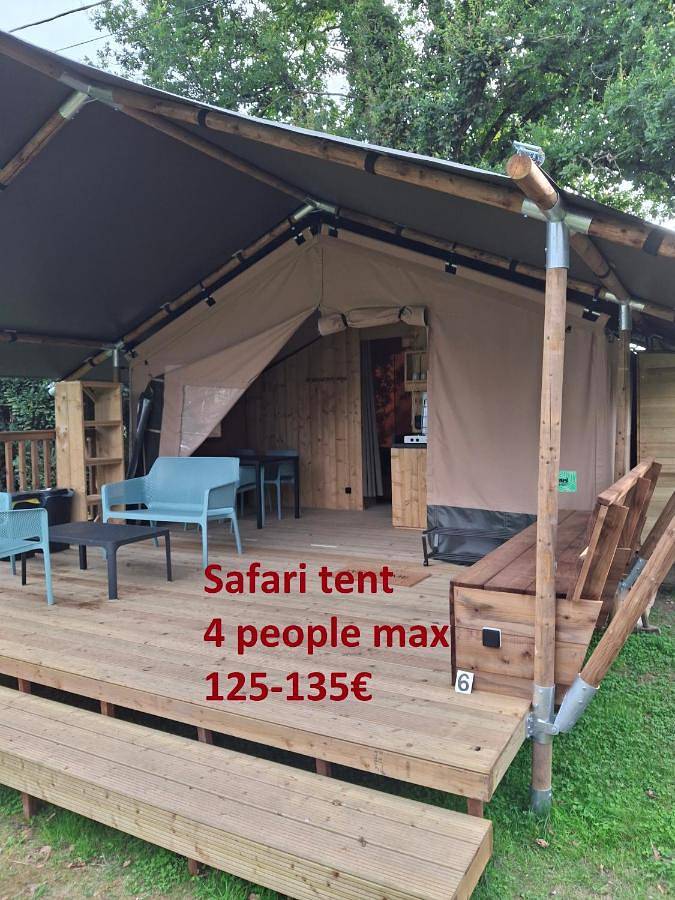 Camping voor 2 personen, met tuin in Regio Namur