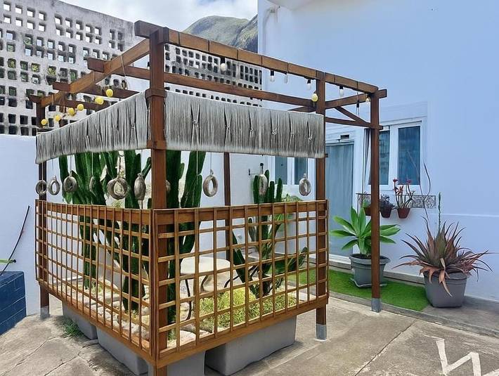 Ferienwohnung für 4 Personen, mit Ausblick in La Caleta de Interián