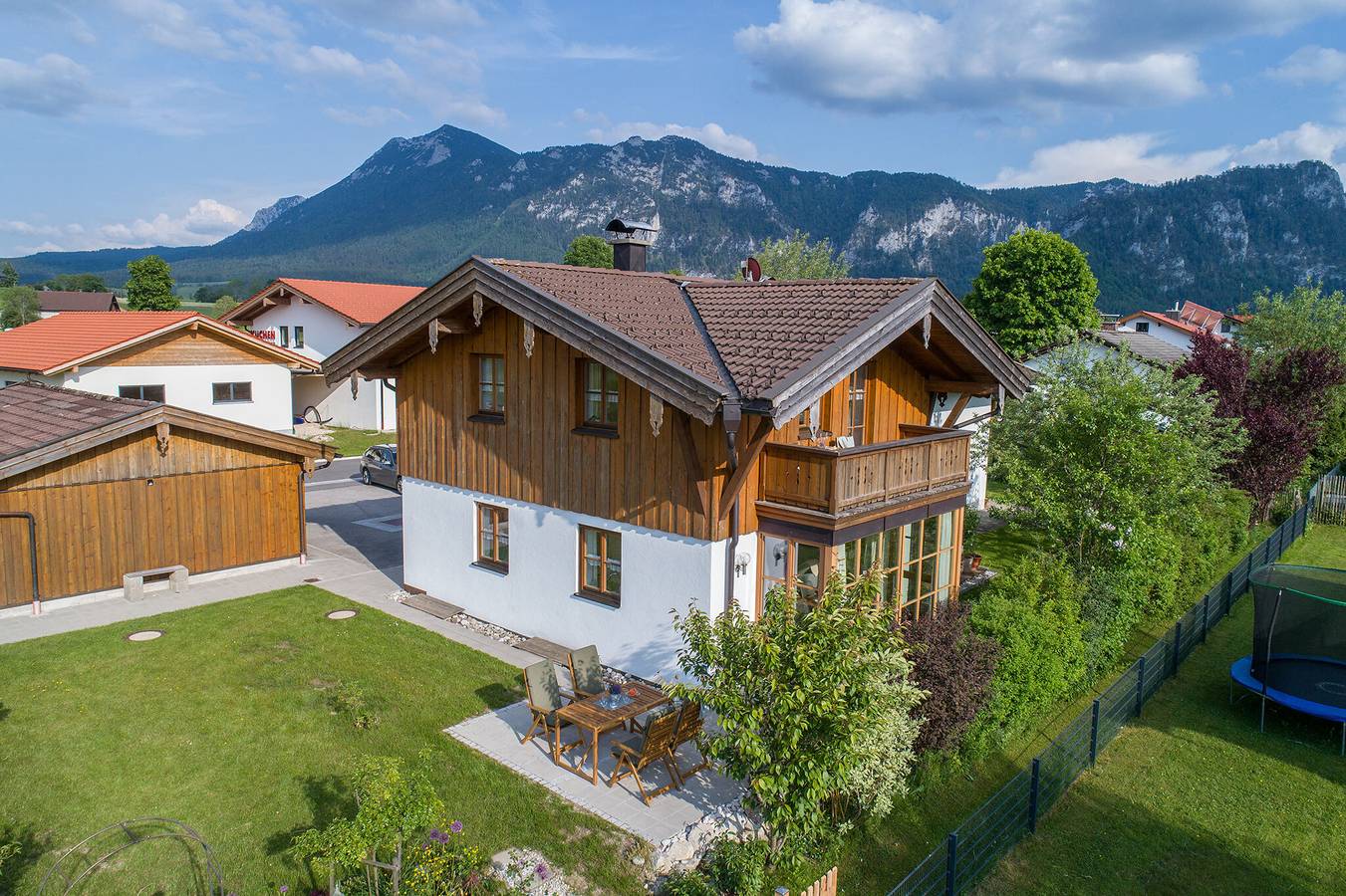 Ferienhaus Naturzauber - Chiemgau Karte - Ferienhaus bis 4 Personen, 2 Schlafzimmer, Terrasse und Balkon, 90m² in Inzell, Bayerische Alpen