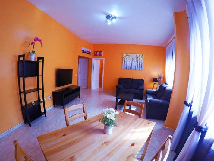 Casa de vacaciones para 6 personas, con vistas y terraza en Anaga