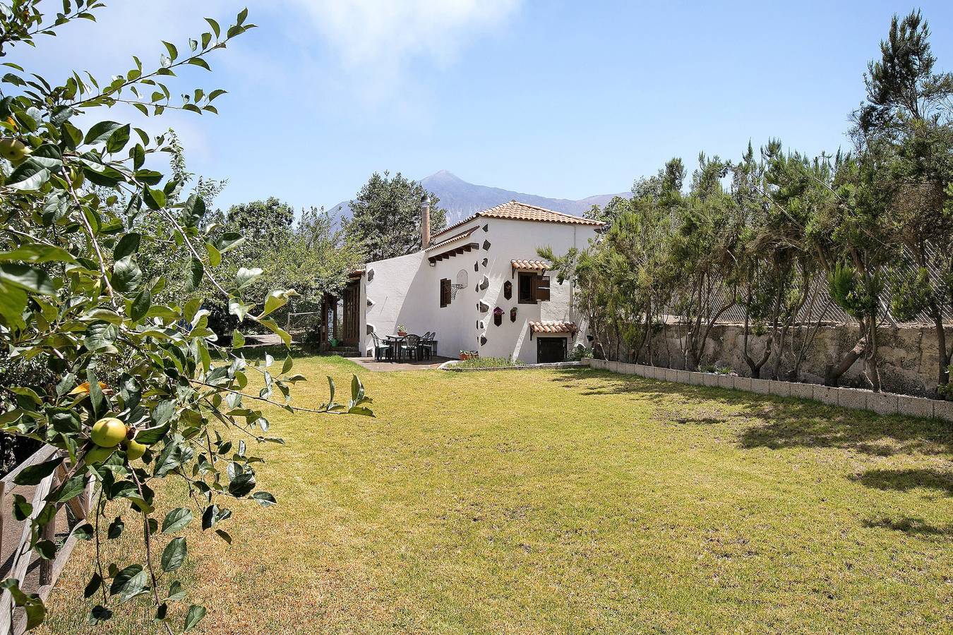 Country House "Finca Las Carmenes" with Sea View, Pool, Terrace & Garden in Icod de los Vinos, North Tenerife