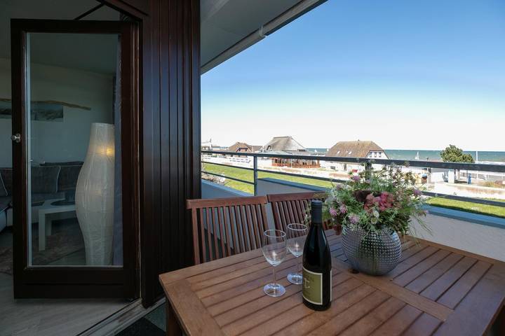 Ferienwohnung für 3 Personen, mit Balkon und Sauna in Dahme