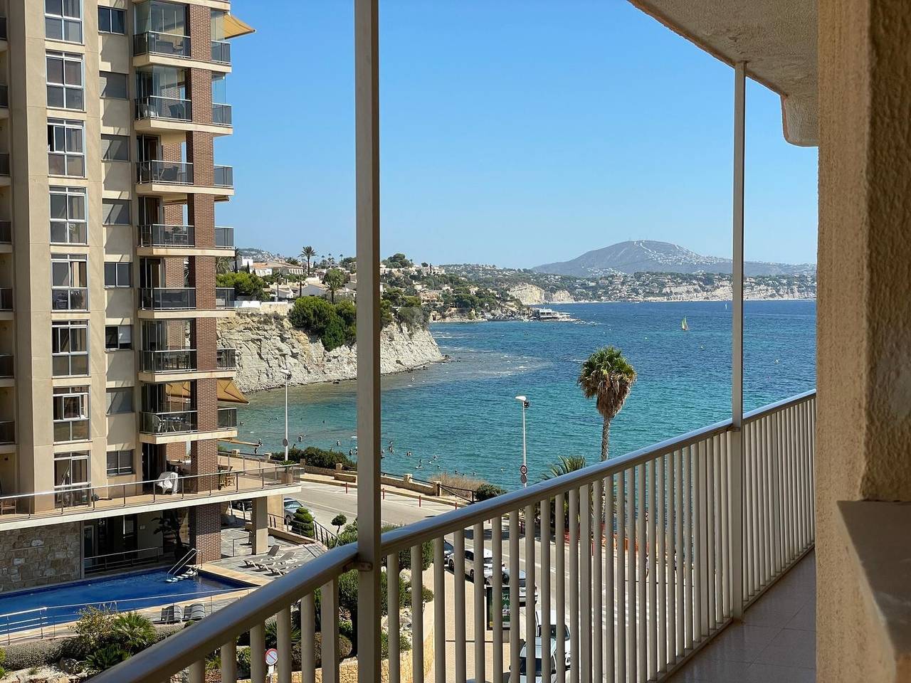 Hel leilighet, Ferieleilighet for 4 personer med balkong in Playa la Fossa, Calpe