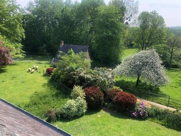 Gîte pour 3 personnes, avec jardin et vue à Hudimesnil