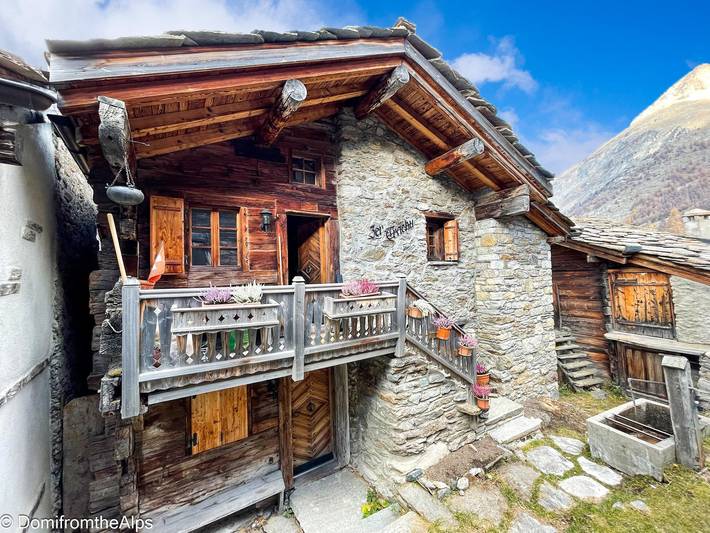 Vakantiewoning voor 6 personen, met Balkon en Uitzicht in Saas-Almagell