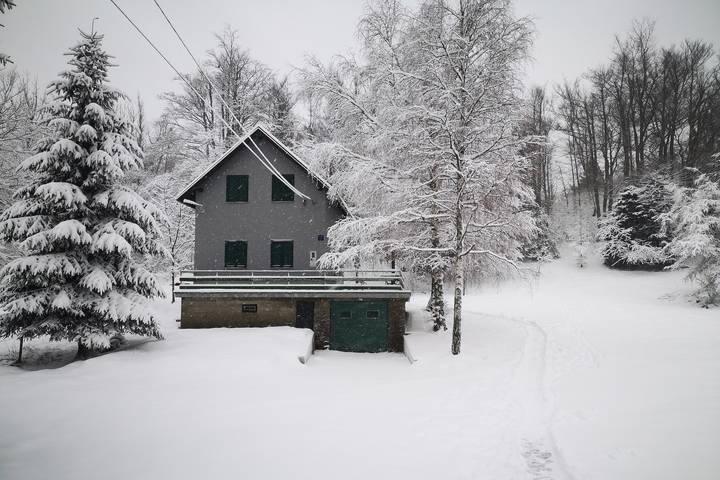 Ferienhaus für 5 Personen, mit Balkon/Terrasse, mit Haustier