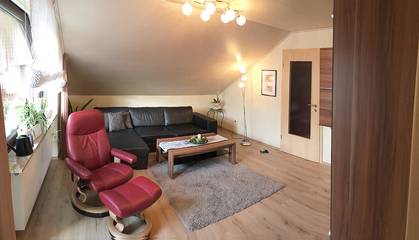 Ferienhaus für 4 Personen, mit Balkon und Balkon/Terrasse, mit Haustier in Romantische Straße