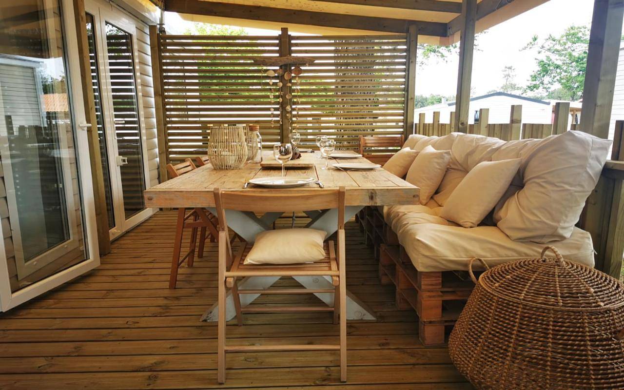 Le Bungalow du Ferret - Mobil Home Premium avec vue bassin d'Arcachon in Lège-Cap-Ferret, Région d'Arcachon