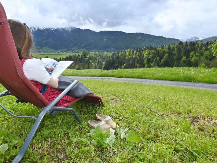 Bauernhof für 5 Personen, mit Ausblick und Garten im Bregenzerwald - 4