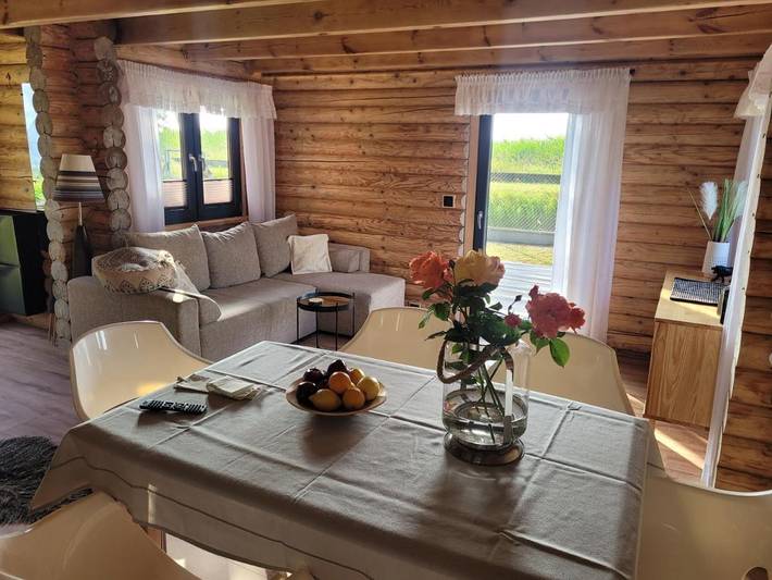 Tente pour 4 personnes, avec vue ainsi que jardin et terrasse, animaux acceptés en Pologne - 3