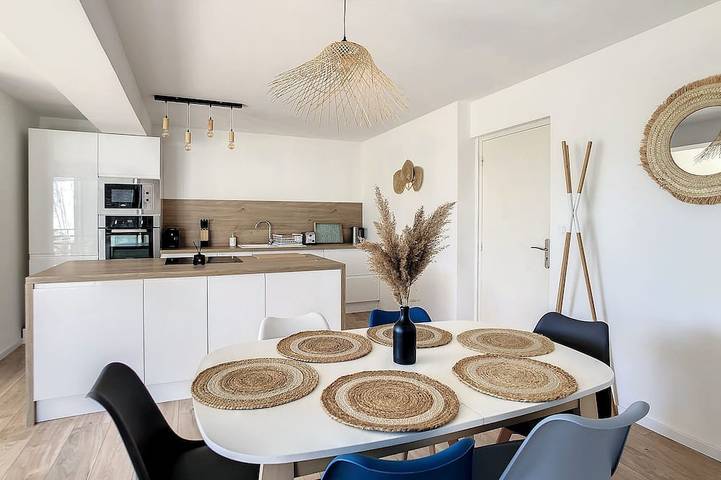 Appartement de vacances pour 6 personnes, avec terrasse, animaux acceptés