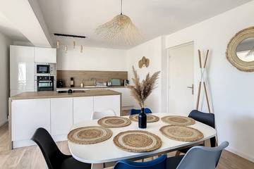 Gîte pour 6 personnes, avec terrasse, animaux acceptés à La Redorte