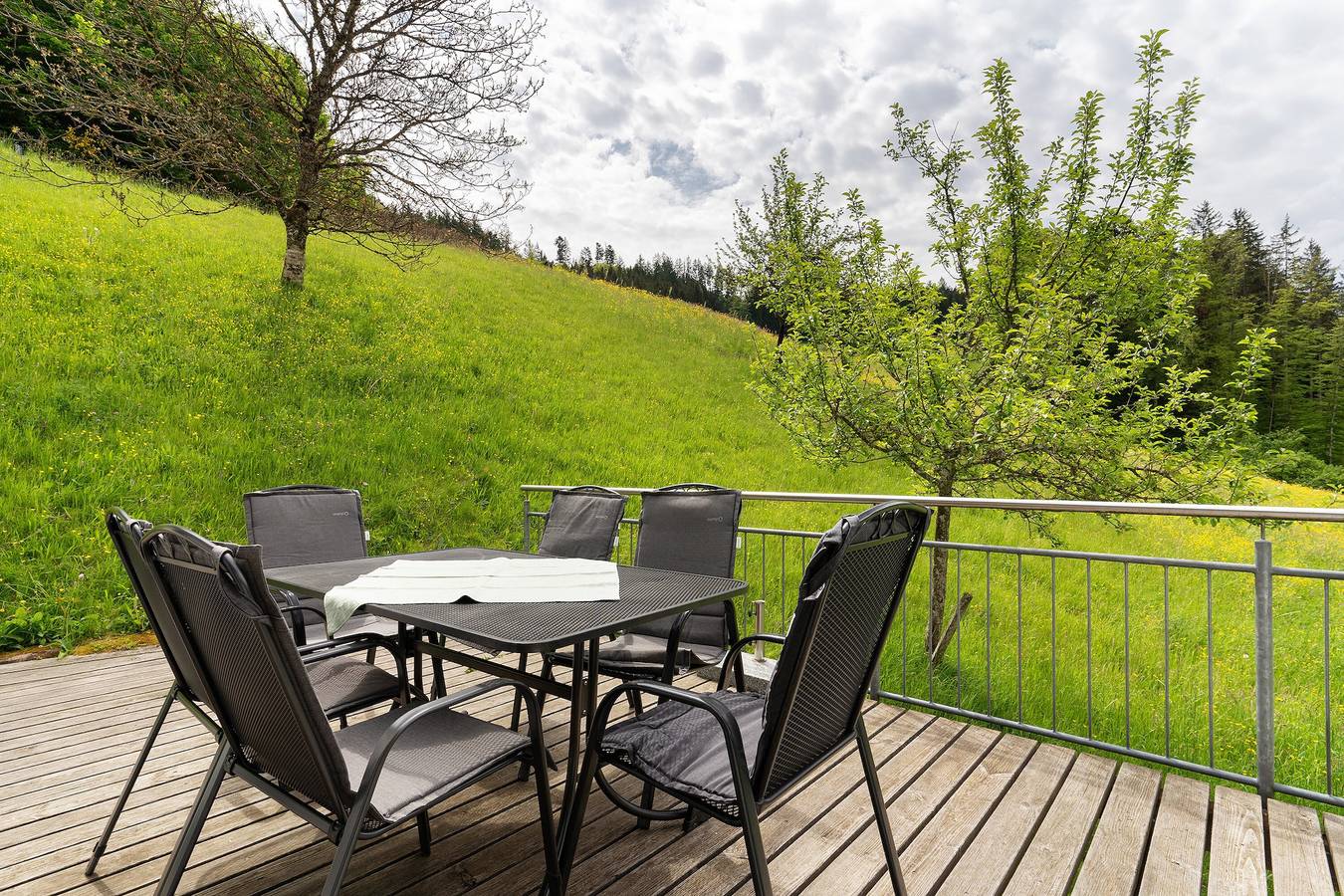 Ganze Wohnung, Ferienwohnung 'Ferienhaus 1 - Wohnung Tanne, 78qm' mit Bergblick, privater Terrasse und Wlan in Schenkenzell, Mittlerer Schwarzwald