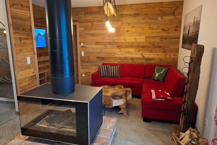 Ferienhaus für 8 Personen, mit Sauna und Terrasse, mit Haustier