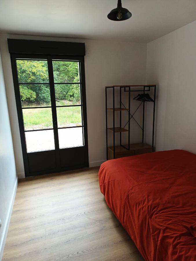Gîte pour 4 personnes, avec Terrasse ainsi que Jardin et Vue à Saint-Yvi