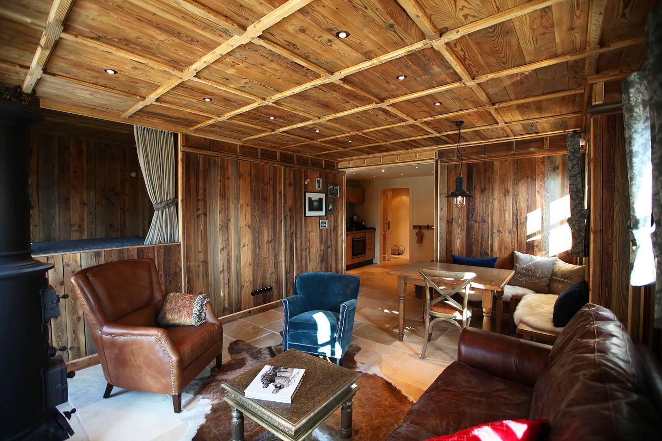 Ganze Ferienwohnung, Rifugio Capricorn - Alpines Chalet Bergstube 50qm mit Terrasse und Ofen in Reit im Winkl, Bayerische Alpen