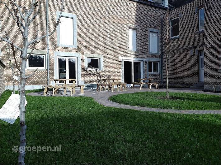 Glamping voor 22 personen, met terras en balkon/terras in België