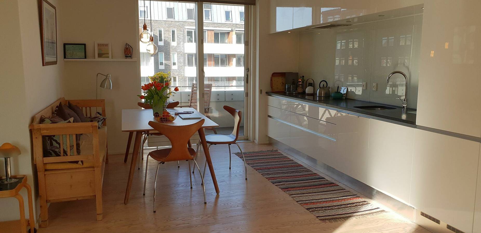 Entire apartment, Free Parking - 1 Br - 2 People - Close To Water - Free Parking - Islands Brygge - Close To Center in Amager, Copenhagen