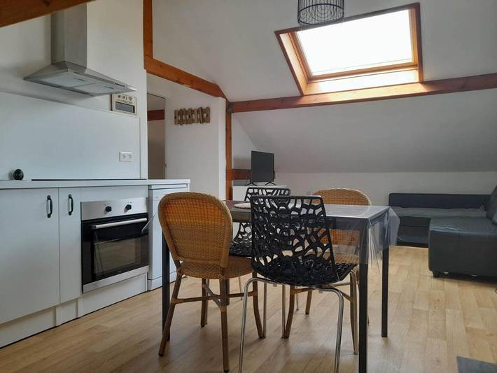 Gîte pour 2 personnes, avec vue à Busnes