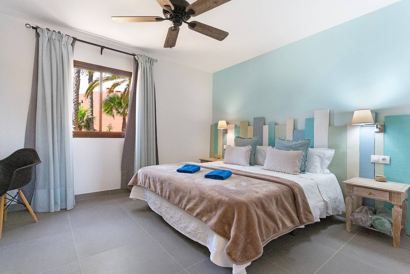 Ferienhaus 'Casa Desierto Azul' mit Gemeinschaftspool, privater Terrasse und Wlan in Oasis Tamarindo, La Oliva