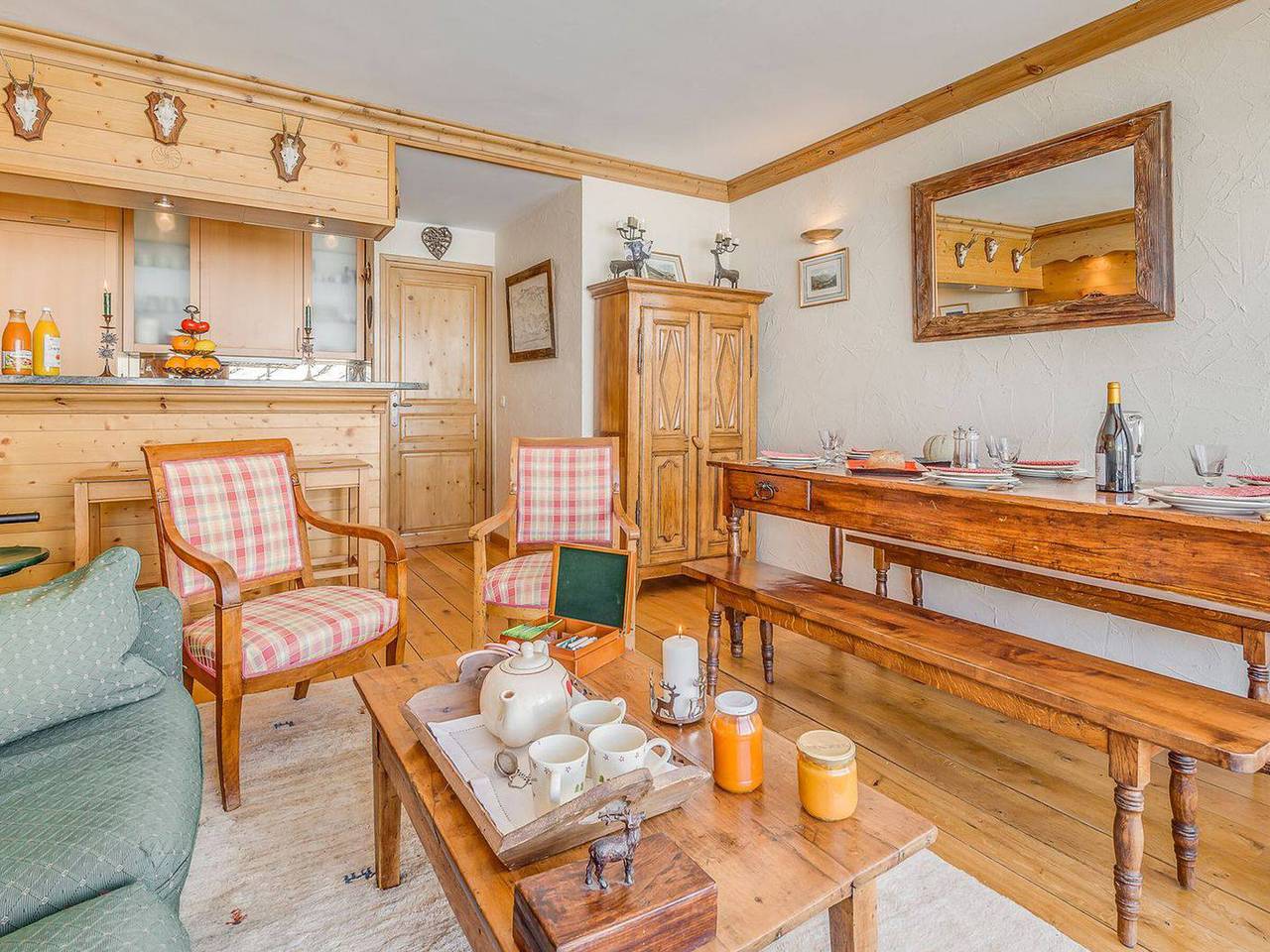 Appartamento intero, 3* Apartment cozy, comfortable, 7 pers, lake view in Tignes, Parco Nazionale della Vanoise