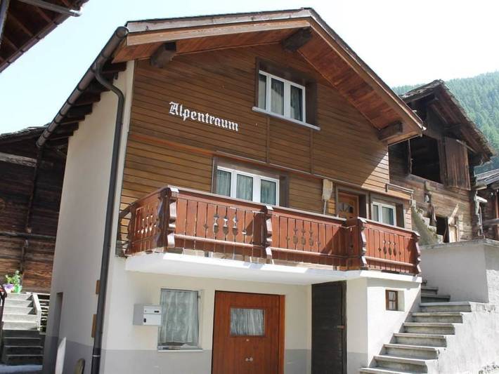 Vakantiewoning voor 3 personen, met Balkon in Saas-Grund