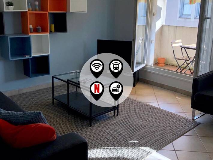Chambre d’hôte pour 2 personnes, avec balcon