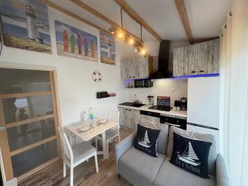 Maison de vacances pour 2 personnes, avec terrasse, animaux acceptés en Charente-Maritime