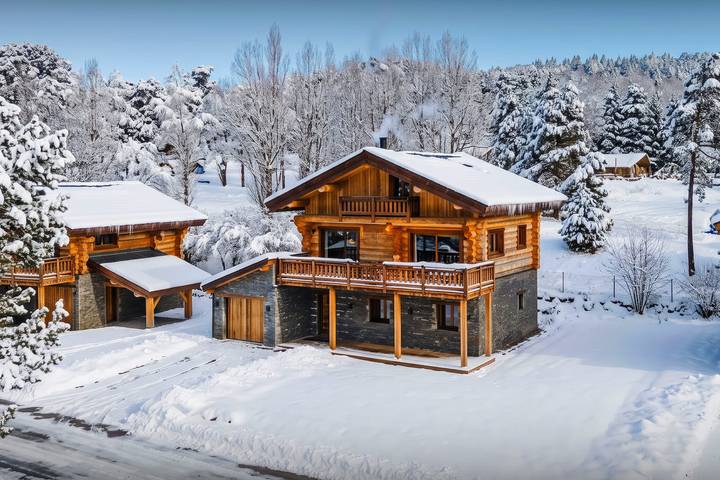 Casa rural para 10 personas, con Balcón además de Terraza y Jardín en Font-Romeu-Odeillo-Via