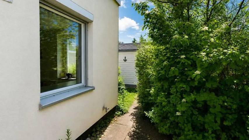 Ferienhaus für 4 Personen, mit Garten