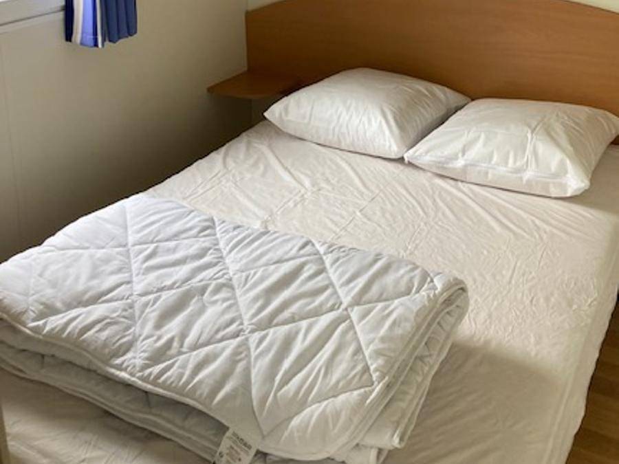 Camping Sun Valley - La Garenne Eguzon - Mobilheim 2 personen - Mobilheim Hawai 4/6 pers - zusätzliche Personen gegen Aufpreis möglich, kontaktieren Sie den Campingplatz in Parnac, Le Blanc und Umgebung